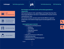 Tablet Screenshot of pkberatung.de